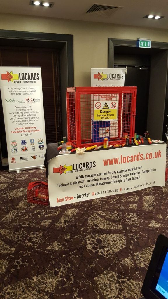 Locards exhibit at FSOA conference